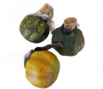 Kürbisflasche - Vorratsbehälter - für Kinderfiguren